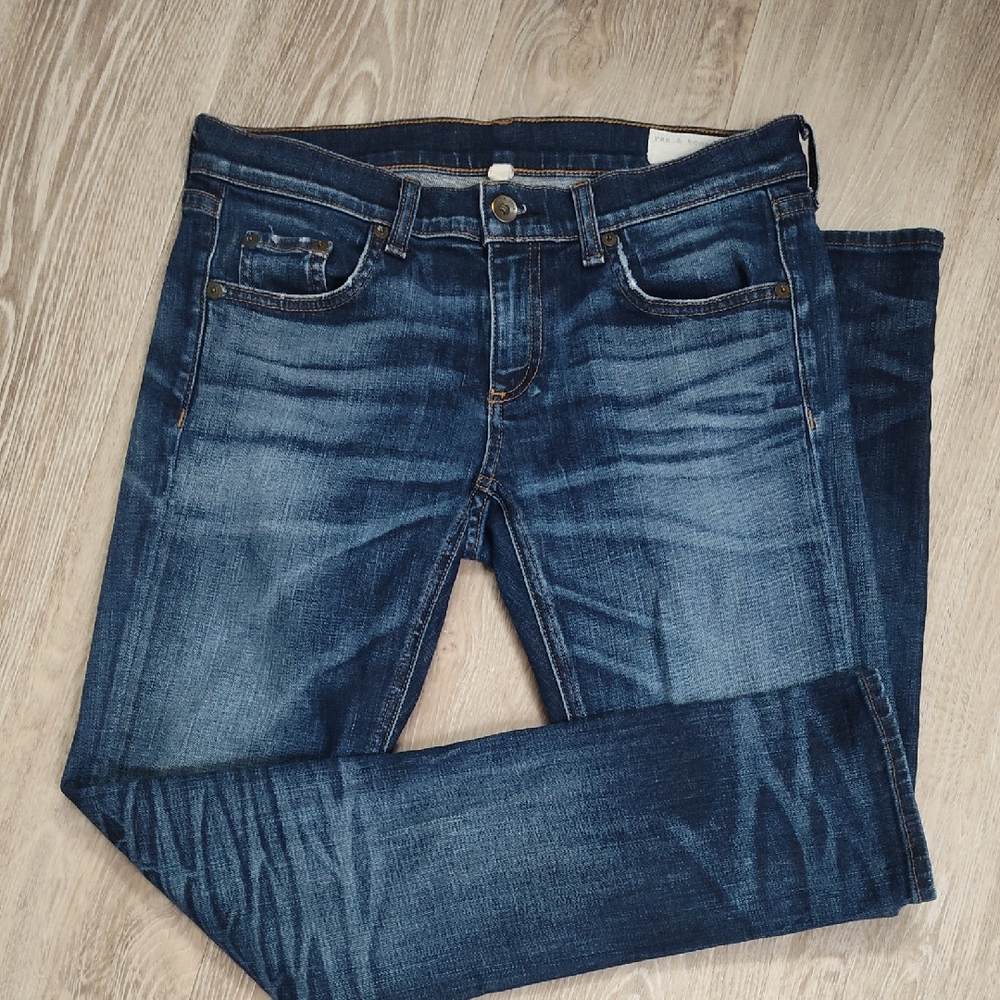 Rag & Bone Dark Blue Denim Jeans